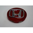 ковпачок на литі диски Honda/червоний 64x70 mm (1 шт)