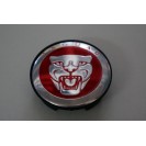 колпачок на литые диски Jaguar / красный 50x59 mm (1 шт) 8W931A096AB
