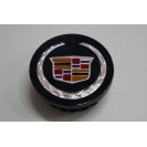колпачок на литые диски Cadillac / черный 55x67 mm (1 шт) 9597375
