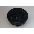 ковпачок на литі диски Dodge / чорний лого 55x63 mm (1 шт)