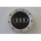 Колпак на литые диски Audi/черный/хром 60x146mm (1 шт) 8DO601165K