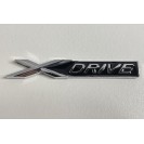 Эмблема боковая надпись Xdrive металлическая на BMW