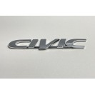 Эмблема надпись Civic на Honda 125x21 mm (хром)