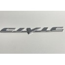 Напис Civic емблема на Honda 173x18 mm (хром)