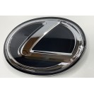 Емблема решітки радіатора Lexus 175x125 mm (чорний/хром) 5314160090