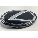 Емблема решітки радіатора Lexus 163x120 mm (чорний/хром) 5314148100, 5314148110