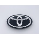 Эмблема решетки радиатора Corolla Toyota (Тойота) 140*96мм (Акрил+черный) ( 90975-02124, 9097502136)