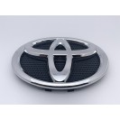 Эмблема решетки радиатора Land Cruiser Toyota (Тойота) 190*130мм (Хром+черный) (753100k010, 753120k050, 75312-60040, 75301-60020/30)