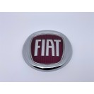 Эмблема шильдик логотип решетки радиатора Fiat (Фиат) 120мм (Хром)
