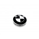 Ковпачки, заглушки на диски BMW (68/65 мм) (1шт) чорні 36136783536