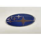 Эмблема багажника Subaru 103x52 mm (синий/новый стиль)