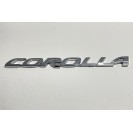 Эмблема надпись COROLLA на Toyota 168x18 mm (хром/новая)