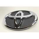 Емблема Toyota 150x105 mm (хром/чорний) 7531106060